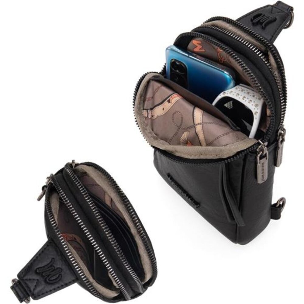 Montana West Small Crossbody Sling Bag for Women Cute Cross Body Fanny Pack - Picture 5 of 7